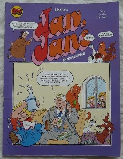 JAN, JANS EN DE KINDEREN, Nr.28, VNU Tijdschriften, 2001.(1), Boeken, Stripverhalen, Gelezen, Eén stripboek, Ophalen of Verzenden