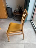 6 massief houten stoelen in perfecte staat, Ophalen, Gebruikt, Bruin, Tijdloos