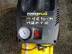 compressor powerplus, Doe-het-zelf en Bouw, Compressors, Ophalen, Mobiel, 6 tot 10 bar, Zo goed als nieuw