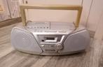 Draagbare radio/cd/Cassette, Ophalen, Zo goed als nieuw, Radio