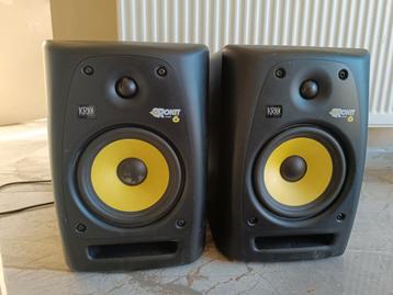 KRK Rokit 6 G2 Studio Monitors - Zeer goede staat (set van 2, Enlèvement, Comme neuf, Sono