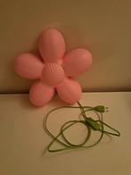 Lampe fleur rose pour chambre d'enfant d'Ikea, Comme neuf, Enlèvement ou Envoi