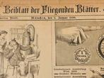 Oude Duitse reclamefolder 1896, Ophalen of Verzenden, Voor 1920, Krant
