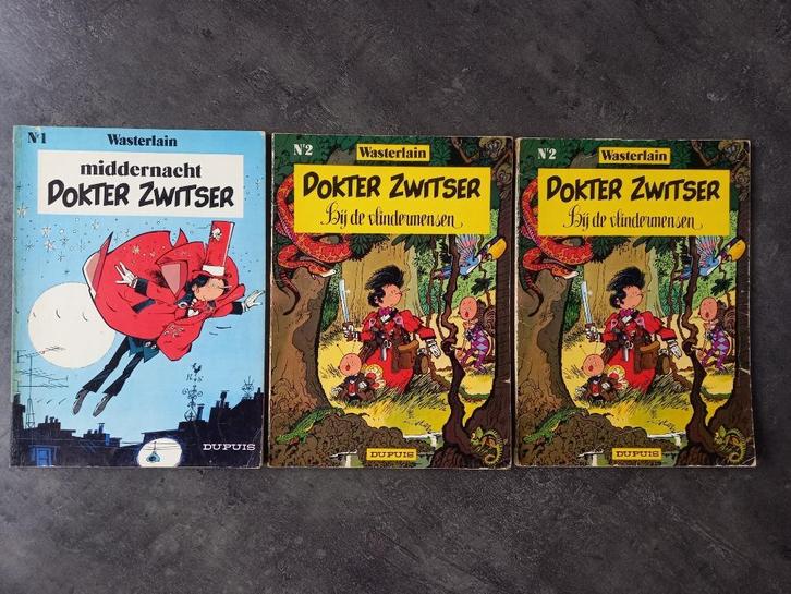 Strips dokter Zwitser, Boeken, Stripverhalen, Gelezen, Ophalen of Verzenden