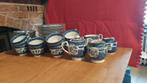 blauw servies (chinese print), Huis en Inrichting, Keuken | Servies, Ophalen, Gebruikt, Porselein, Overige stijlen