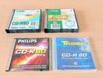 12 beschrijfbare CD-R 80 discs / Philips / TDK / Traxdata, Enlèvement ou Envoi, Neuf, Cd, Diverse merken