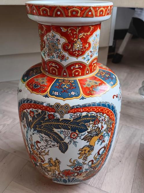 Chinese vaas, gestempeld 'Eken', vintage, jaren '40, Antiek en Kunst, Antiek | Vazen, Ophalen