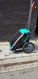 Fietskar Thule Chariot Lite 2, Vélos & Vélomoteurs, Accessoires vélo | Remorques, Pliable, Enlèvement, Utilisé, Remorque pour enfant