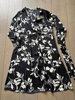 Jurk H&M zwart-beige mt xl. *NIEUW*, H&M, Blauw, Maat 46/48 (XL) of groter, Nieuw
