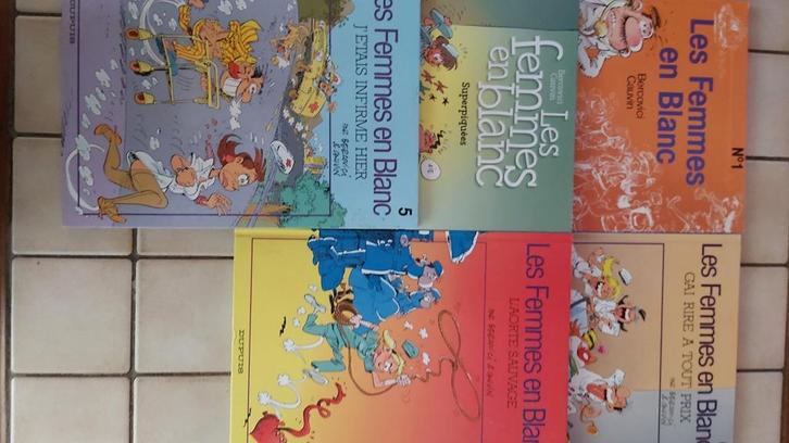 De vrouwen in het wit nr. 1-3-5-6-19., Boeken, Stripverhalen, Zo goed als nieuw, Eén stripboek, Ophalen of Verzenden
