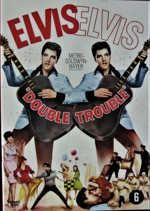 DVD ROMANTISCHE KOMEDIE- DOUBLE TROUBLE (ELVIS PRESLEY), Cd's en Dvd's, Dvd's | Komedie, Zo goed als nieuw, Romantische komedie