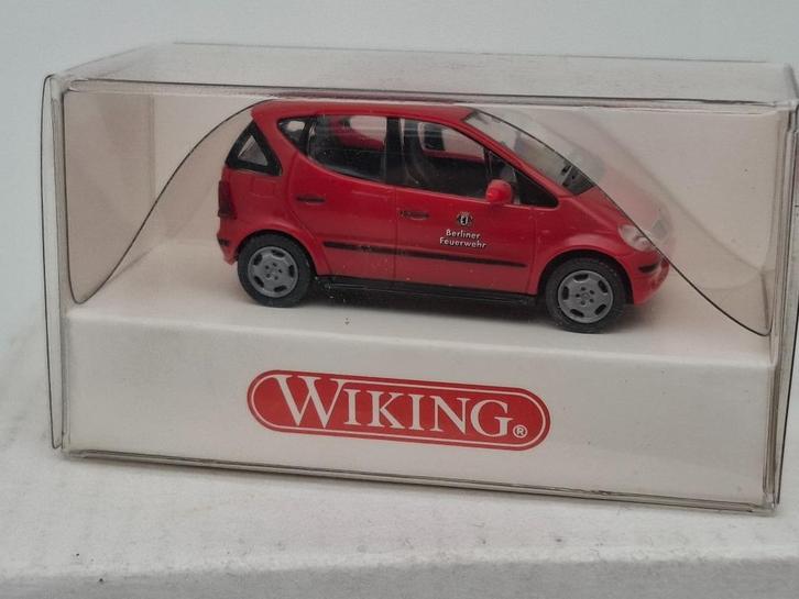 Mercedes A Class brandweer - Wiking 1/87, Hobby en Vrije tijd, Modelauto's | 1:87, Zo goed als nieuw, Auto, Wiking, Verzenden