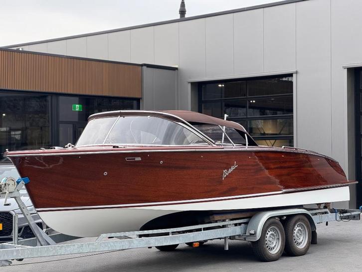 Boesch 680 One Off 1965 met 2x 5.0 V8 in top staat!, Watersport en Boten, Motorboten en Motorjachten, Zo goed als nieuw, Hout