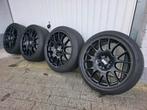 18" Originele BBS Motorsport Velgen Met 2 Nieuwe Banden, Auto-onderdelen, Banden en Velgen, Ophalen, 18 inch, Gebruikt, Banden en Velgen