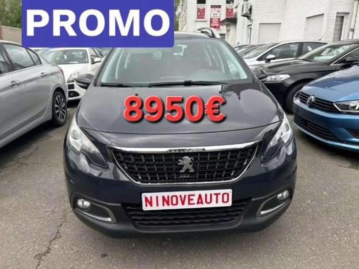 Peugeot 2008 1.6d BlueHDi Allure*BLUETH AIRCO PARKSEN EU6b, Auto's, Peugeot, Bedrijf, Te koop, ABS, Adaptieve lichten, Airbags