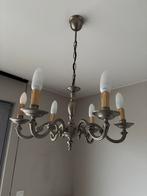 Metalen kroonluchter in Vlaamse/Nederlandse stijl, Huis en Inrichting, Lampen | Kroonluchters, Ophalen of Verzenden, Gebruikt