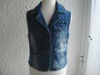 Gilet jeans sans manches CA 12 ans, Kinderen en Baby's, Kinderkleding | Maat 152, Overige typen, HERE + THERE CA, Zo goed als nieuw