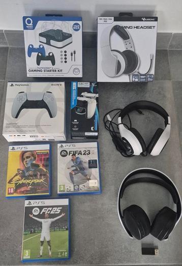 Ps5-accessoires en games in uitstekende staat  beschikbaar voor biedingen
