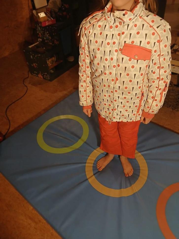 Ski-jas voor meisjes, maat +/ 8 jaar, Sport en Fitness, Skiën en Langlaufen, Gebruikt, Kleding, Ski, Ophalen of Verzenden