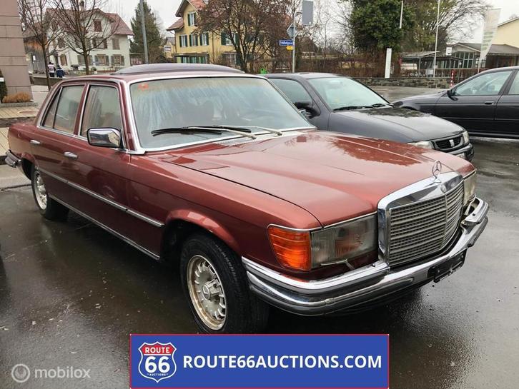Mercedes-Benz 280 SE | 1976 | Route 66 Auctions, Auto's, Oldtimers, Bedrijf, Te koop, Mercedes-Benz, Benzine, Overige carrosserie