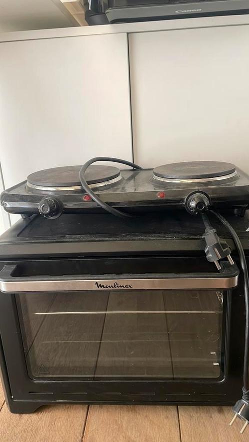 Mulinex geventileerde Oven en elektrische kookplaat, Elektronische apparatuur, Ovens, Gebruikt, Vrijstaand, Oven, Hete lucht, Ophalen