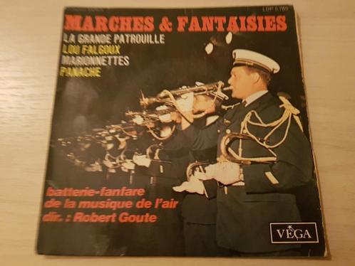 disque vinyl 45 tours marches & fantaisies, CD & DVD, Vinyles | Pop, Comme neuf, 1980 à 2000, Enlèvement ou Envoi