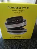 Voor Fujifilm. Lensbaby Composer Pro II met Sweet 50 mm, Audio, Tv en Foto, Foto | Lenzen en Objectieven, Ophalen