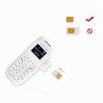 Mini-telefoon, simkaart, mobiele Bluetooth-headset, Ophalen of Verzenden