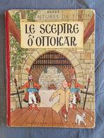 Le Sceptre d'Ottokar en E.O couleurs B1 en État moyen, Livres, Une BD, Utilisé, Enlèvement ou Envoi, Hergé