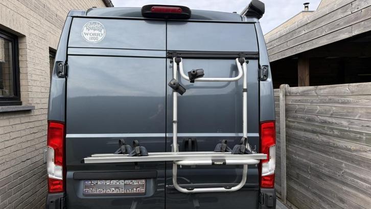 Fietsendrager Thule Elite Van XT, Auto diversen, Fietsendragers, Gebruikt, Achterklepdrager, 2 fietsen, Ophalen