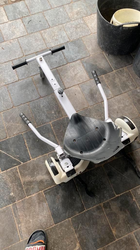 Hoverboard met kart, Enfants & Bébés, Jouets | Extérieur | Véhicules à batterie, Utilisé, Enlèvement