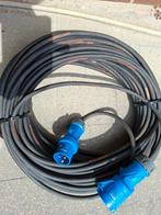 Cee 230v 16amp neopreen verlengkakel 60meter, Enlèvement, Neuf, Câble ou Fil électrique