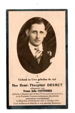 Doodsprentje oorlogsslachtoffer Heestert + München 1944, Collections, Enlèvement ou Envoi, Autres, Photo ou Poster