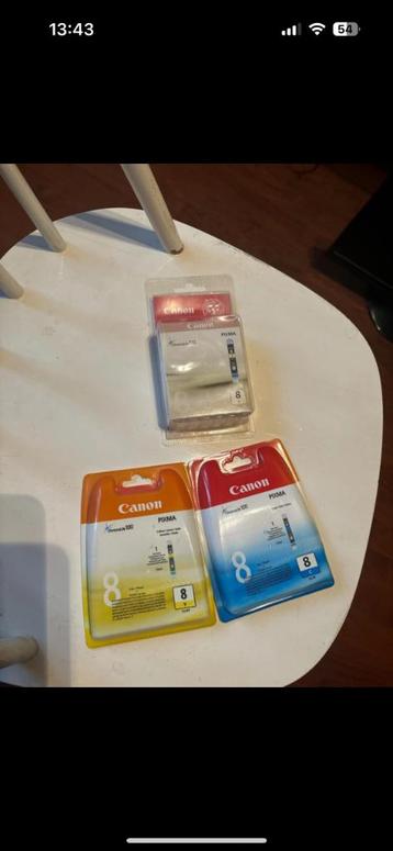 inkt voor Canon-printer beschikbaar voor biedingen