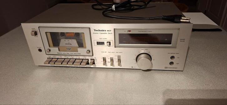 Technics RS-M17. Vintage stereo‑cassettedeck., Audio, Tv en Foto, Bandrecorder, Ophalen