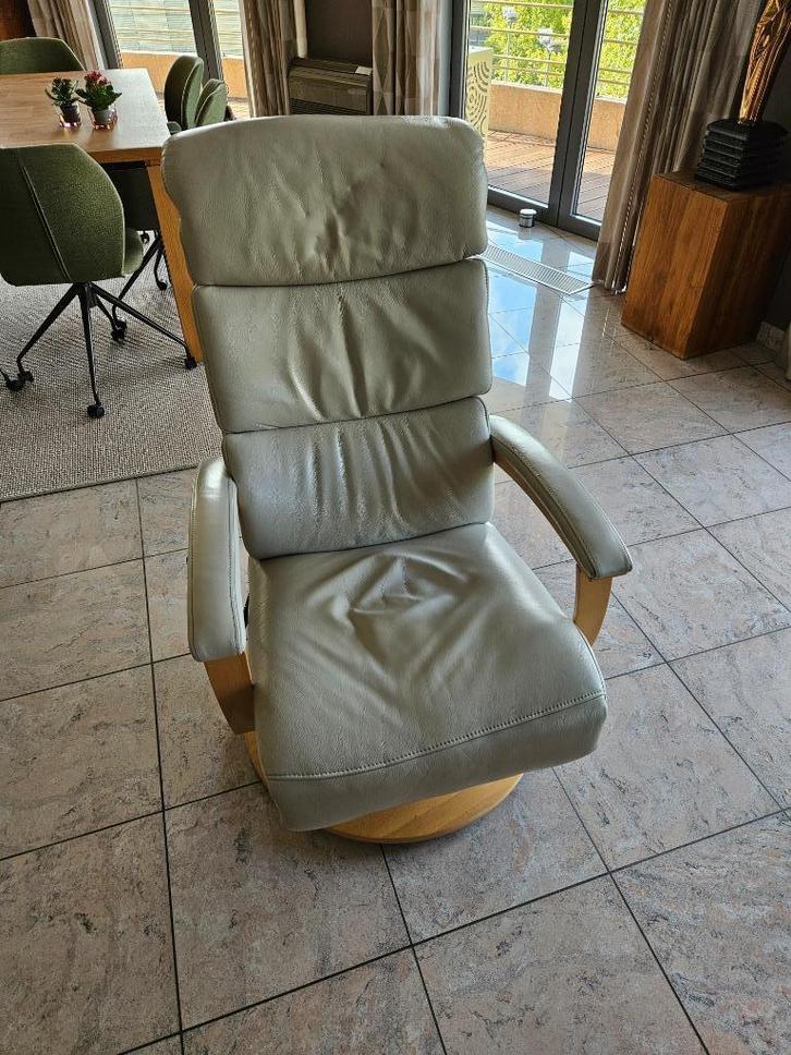 Twee relaxzetels, Huis en Inrichting, Zetels | Zetels, Gebruikt, Rechte bank, Eenpersoons, Minder dan 150 cm, Minder dan 75 cm