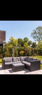 Tuin loungeset (inclusief kussens), Tuin en Terras, Tuinsets en Loungesets, Ophalen, 5 zitplaatsen, Kunststof, Gebruikt
