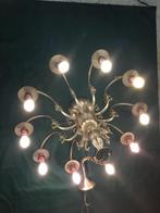 Mooie grote vintage design kroonluchter met figuren, Antiek en Kunst, Ophalen