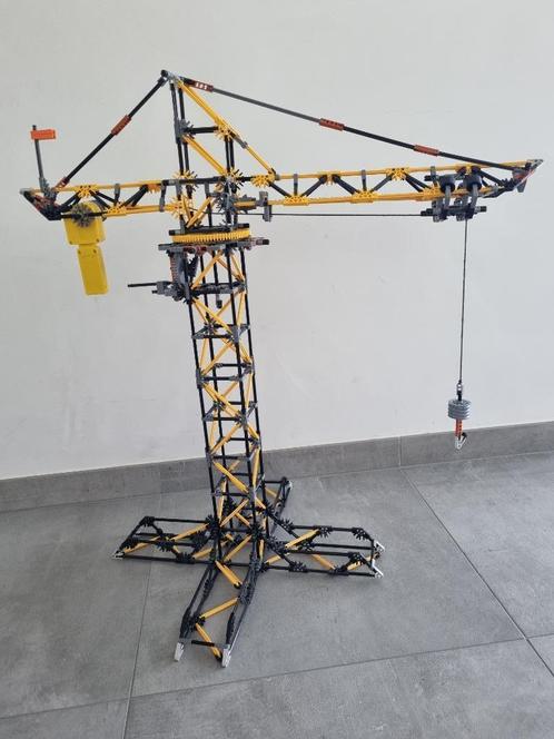 K'nex hijskraan, Kinderen en Baby's, Speelgoed | Bouwstenen, Zo goed als nieuw, K'nex, Ophalen