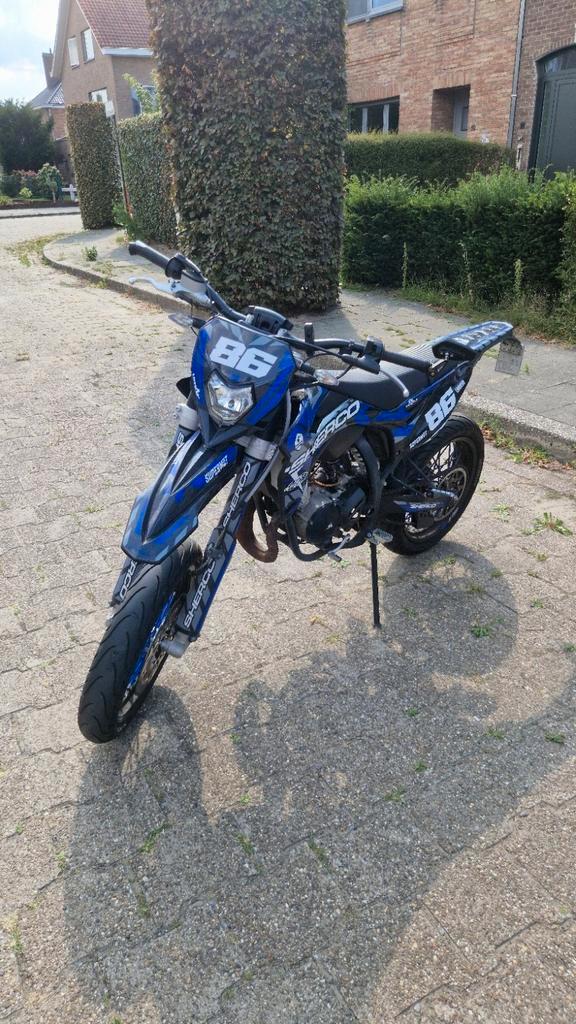 Sherco SM-RS50 54xx km, Fietsen en Brommers, Brommers | Crossbrommers, Zo goed als nieuw, Overige merken, Ophalen