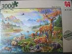 puzzel Jumbo Family Deer  3000x, Ophalen of Verzenden, Meer dan 1500 stukjes, Nieuw, Legpuzzel
