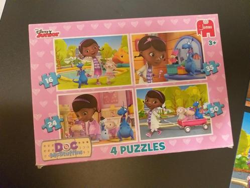 4 puzzels dr McStuffins of speelgoeddokter, Enfants & Bébés, Jouets | Puzzles pour enfants, Comme neuf, Enlèvement