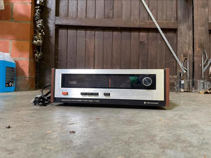 Kenwood KT-2001 solid state tuner 1980, Audio, Tv en Foto, Radio's, Zo goed als nieuw, Ophalen