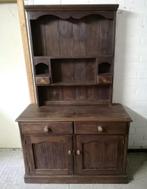 Charmante landelijke donkere buffetkast | dressoir 🤎, Ophalen, Gebruikt, 100 tot 150 cm, Cottage, landelijk, rustiek,