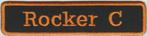 Harley Davidson Rocker C stoffen opstrijk patch embleem #1, Motoren, Verzenden, Nieuw