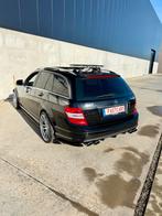 C63 AMG - LichteVracht - Gecoat - CUSTOM, Auto's, Automaat, Achterwielaandrijving, Zwart, Bedrijf
