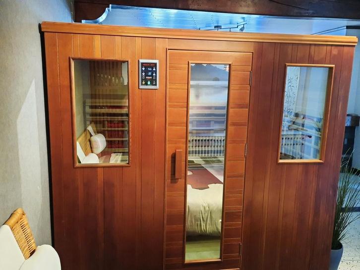 Infraroodsauna Healtmate, Sport en Fitness, Sauna, Zo goed als nieuw, Complete sauna, Infrarood, Ophalen