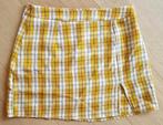 Geruit minirokje van 'Shein' (maat: M), Kleding | Dames, Rokken, Maat 38/40 (M), Geel, Ophalen of Verzenden, Zo goed als nieuw