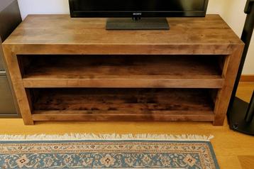 TV audio table solid wood 320 euro, Ophalen