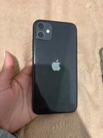 Iphone 11 zwart, Telecommunicatie, Mobiele telefoons | Apple iPhone, 128 GB, Zwart, Zo goed als nieuw, Met simlock